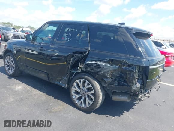 ✅ 2019 Land Rover Range Rover HSE • VIN: SALGS2SV0KA552908 • Lot: 42274154. Listed on IAAI with 95,041 mi. Free auction sales archive from the USA and detailed vehicle history report at DreamBid. Image 3.