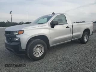 ✅ 2020 Chevrolet Silverado 1500 Work Truck • VIN: 3GCNWAEH4LG332290 • Lot: 75077494. Wystawiony na Copart z przebiegiem 46 946 mil. Bezpłatny archiwum sprzedaży aukcyjnych z USA i szczegółowy raport historii pojazdu na DreamBid. Zdjęcie 1.