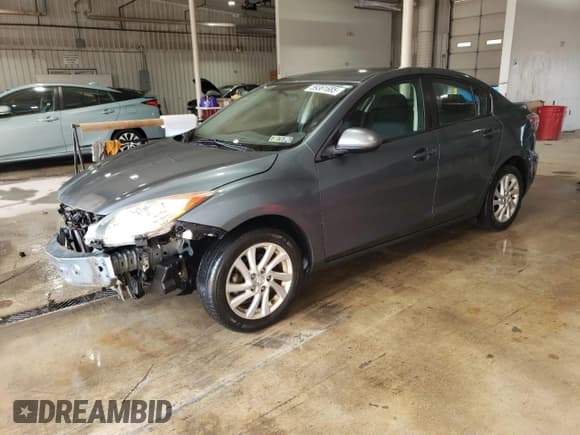 ✅ 2012 Mazda 3 i Touring • VIN: JM1BL1V86C1617079 • Lot: 59361685. Listed on Copart with 80,743 mi. Free auction sales archive from the USA and detailed vehicle history report at DreamBid. Image 1.