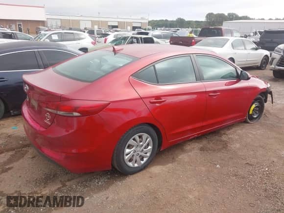 2017 Hyundai Elantra SE z VIN 5NPD74LF9HH151695, wystawiony jako IAAI lot #43352282 z przebiegiem 93 589 mil mil oraz . Historia ofert i sprzedaży dostępna na DreamBid. Obrazek 4.