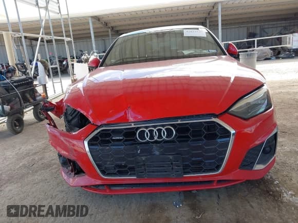 ✅ 2022 Audi A5 Sportback S line Premium • VIN: WAUDACF59NA013959 • Lot: 42815547. Listed on IAAI with 52,098 mi. Free auction sales archive from the USA and detailed vehicle history report at DreamBid. Image 12.