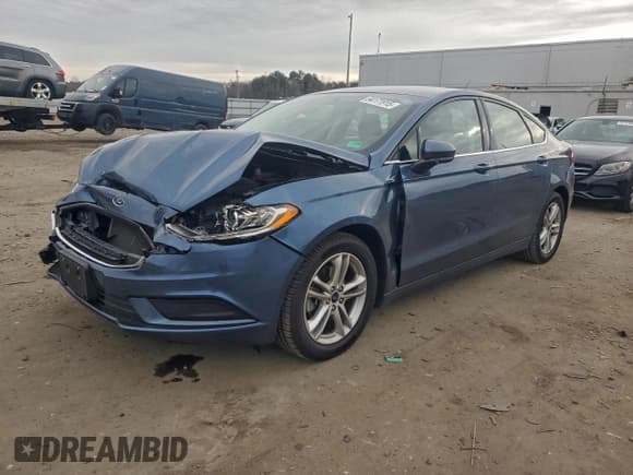 ✅ 2018 Ford Fusion SE • VIN: 3FA6P0H76JR230401 • Lot: 94171915. Wystawiony na Copart z przebiegiem 80 064 mil. Bezpłatny archiwum sprzedaży aukcyjnych z USA i szczegółowy raport historii pojazdu na DreamBid. Zdjęcie 1.