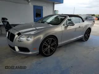 ✅ 2013 Bentley Continental GT • VIN: SCBGT3ZA5DC085542 • Lot: 63377875. Listed on Copart with 44,033 mi. Free auction sales archive from the USA and detailed vehicle history report at DreamBid. Image 1.