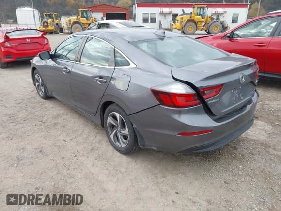 ✅ 2019 Honda Insight LX • VIN: 19XZE4F15KE015720 • Lot: 43712115. Listed on IAAI with 90,222 mi. Free auction sales archive from the USA and detailed vehicle history report at DreamBid. Image 3.