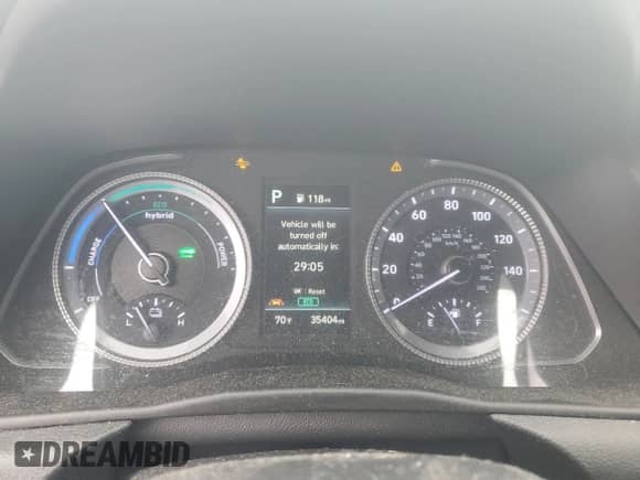 2021 Hyundai Sonata SEL z VIN KMHL34JJ4MA033890, wystawiony jako Copart lot #85086635 z przebiegiem 35 404 mil mil oraz Szkoda całkowita • Salvage title. Historia ofert i sprzedaży dostępna na DreamBid. Obrazek 9.