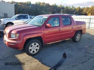 ✅ 2006 Honda Ridgeline RTS • VIN: 2HJYK16486H539270 • Lot: 85950645. Listed on Copart with 267,443 mi. Free auction sales archive from the USA and detailed vehicle history report at DreamBid. Image 1.