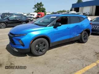 2024 Chevrolet Blazer LT with VIN 3GNKBCR40RS253231, listed as a Copart auction lot 68289534 with 2,069 mi miles and Clean title. Bid and sale history available at DreamBid. Image 1.