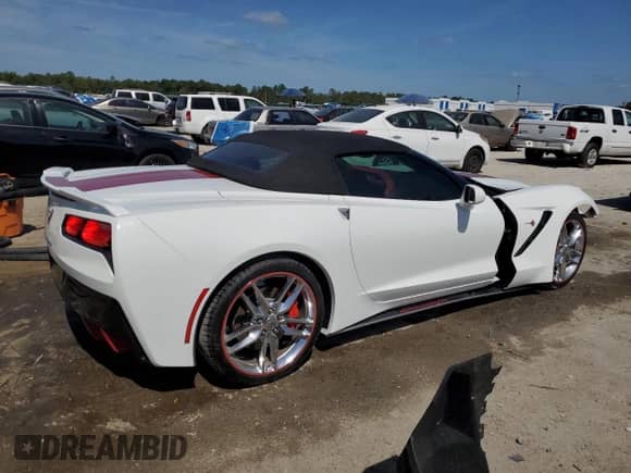 2018 Chevrolet Corvette 2LT с VIN 1G1YD3D74J5100289, выставлен на аукционе Copart как лот 55287565 с пробегом 25 695 миль миль и Списание • Salvage title. История ставок и продаж доступна на DreamBid. Изображение 3.