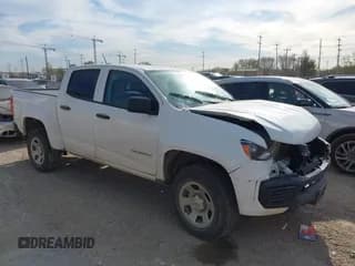 ✅ 2022 Chevrolet Colorado 2WD Work Truck • VIN: 1GCGSBEAXN1308607 • Лот: 41681296. Опубликован ранее на IAAI с пробегом 54 422 миль. Бесплатный доступ к архиву аукционных продаж из США и подробный отчёт об истории автомобиля на DreamBid. Изображение 1.