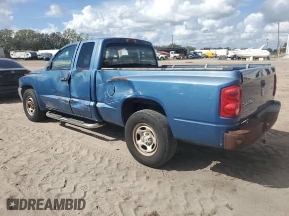 2006 Dodge Dakota ST с VIN 1D7HE22K46S676095, выставлен на аукционе Copart как лот 67142294 с пробегом 141 197 миль миль и Списание • Salvage title. История ставок и продаж доступна на DreamBid. Изображение 2.