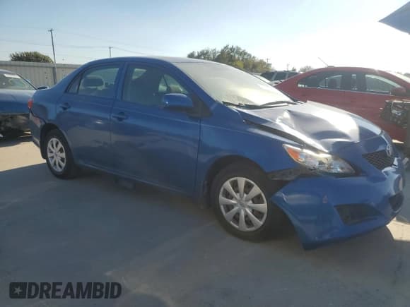 ✅ 2009 Toyota Corolla XLE • VIN: 1NXBU40E99Z122924 • Lot: 82601275. Listed on Copart with 197,710 mi. Free auction sales archive from the USA and detailed vehicle history report at DreamBid. Image 4.