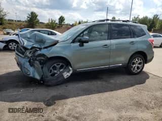 2016 Subaru Forester Touring with VIN JF2SJAXC1GH546735, listed as a Copart auction lot 80818985 with 116,913 mi miles and Salvage title. Bid and sale history available at DreamBid. Image 1.