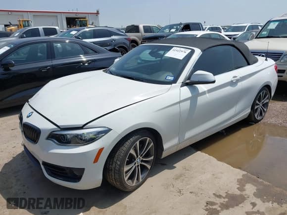 ✅ 2019 BMW 2 Series 230i • VIN: WBA2M7C56KVD52017 • Lot: 41922976. Wystawiony na IAAI z przebiegiem 42 194 mil. Bezpłatny archiwum sprzedaży aukcyjnych z USA i szczegółowy raport historii pojazdu na DreamBid. Zdjęcie 2.