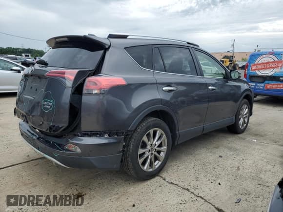 ✅ 2016 Toyota RAV4 Limited • VIN: JTMDFREV6GJ090977 • Лот: 64171395. Опубликован ранее на Copart с пробегом 82 956 миль. Бесплатный доступ к архиву аукционных продаж из США и подробный отчёт об истории автомобиля на DreamBid. Изображение 3.