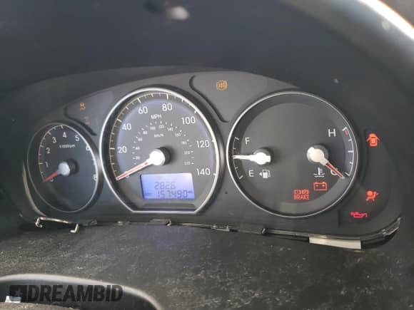 2010 Hyundai Santa Fe GLS с VIN 5NMSGDAB6AH381088, выставлен на аукционе Copart как лот 68539704 с пробегом 157 490 миль миль и Списание • Salvage title. История ставок и продаж доступна на DreamBid. Изображение 9.