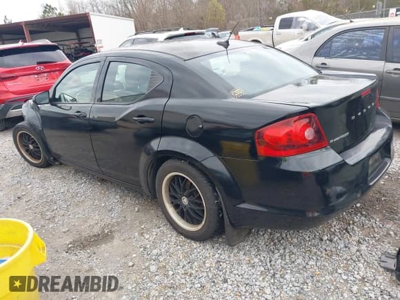 ✅ 2012 Dodge Avenger SE • VIN: 1C3CDZAB7CN265189 • Лот: 41326567. Опубликован ранее на IAAI с пробегом 165 358 миль. Бесплатный доступ к архиву аукционных продаж из США и подробный отчёт об истории автомобиля на DreamBid. Изображение 3.