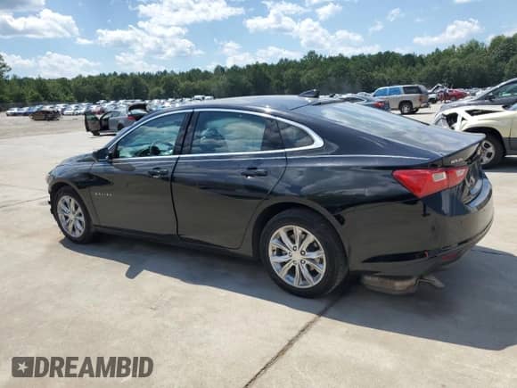 2024 Chevrolet Malibu LT with VIN 1G1ZD5STXRF129964, listed as a Copart auction lot 70171295 with 65,626 mi miles and Salvage title. Bid and sale history available at DreamBid. Image 2.