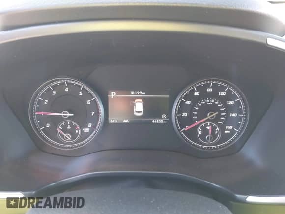 2023 Hyundai Santa Fe SEL z VIN 5NMS24AJ7PH624633, wystawiony jako IAAI lot #43543478 z przebiegiem 46 830 mil mil oraz . Historia ofert i sprzedaży dostępna na DreamBid. Obrazek 7.