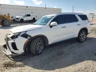 ✅ 2024 Hyundai Palisade Limited • VIN: KM8R5DGE2RU721147 • Lot: 81720595. Listed on Copart with 13,032 mi. Free auction sales archive from the USA and detailed vehicle history report at DreamBid. Image 1.