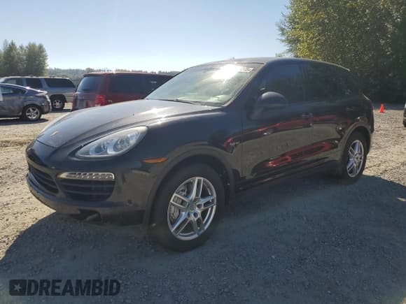 ✅ 2012 Porsche Cayenne S Hybrid • VIN: WP1AE2A29CLA93488 • Lot: 68835275. Listed on Copart with 102,094 mi. Free auction sales archive from the USA and detailed vehicle history report at DreamBid. Image 1.