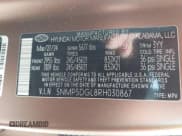 ✅ 2024 Hyundai Santa Fe Calligraphy • VIN: 5NMP5DGL8RH030867 • Lot: 42223700. Listed on IAAI with 21,621 mi. Free auction sales archive from the USA and detailed vehicle history report at DreamBid. Image 9.