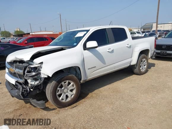 ✅ 2020 Chevrolet Colorado 2WD LT • VIN: 1GCGSCEN6L1218053 • Lot: 41925175. Listed on IAAI with 77,162 mi. Free auction sales archive from the USA and detailed vehicle history report at DreamBid. Image 2.