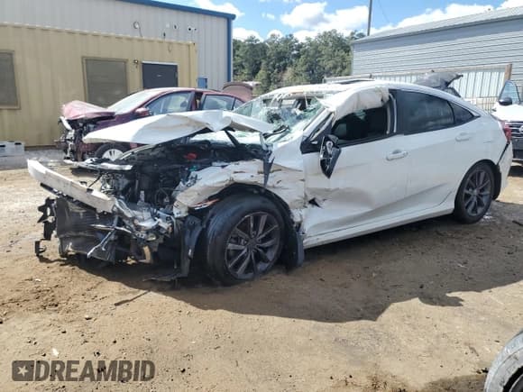 ✅ 2021 Honda Civic EX • VIN: 19XFC1F30ME011411 • Lot: 90279145. Wystawiony na Copart z przebiegiem Nie podano. Bezpłatny archiwum sprzedaży aukcyjnych z USA i szczegółowy raport historii pojazdu na DreamBid. Zdjęcie 1.