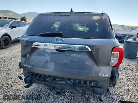 2022 Ford Explorer Limited z VIN 1FMSK8FH0NGA96947, wystawiony jako Copart lot #66201845 z przebiegiem 81 624 mil mil oraz Szkoda całkowita • Salvage title. Historia ofert i sprzedaży dostępna na DreamBid. Obrazek 6.