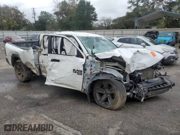 2021 Ram 1500 Warlock z VIN 1C6RR6GT8MS578381, wystawiony jako Copart lot #80725634 z przebiegiem 75 650 mil mil oraz Nie do naprawy • Non repairable. Historia ofert i sprzedaży dostępna na DreamBid. Obrazek 4.