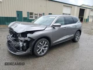 ✅ 2024 Acura MDX Technology • VIN: 5J8YE1H41RL010714 • Lot: 89534185. Listed on Copart with 22,260 mi. Free auction sales archive from the USA and detailed vehicle history report at DreamBid. Image 1.