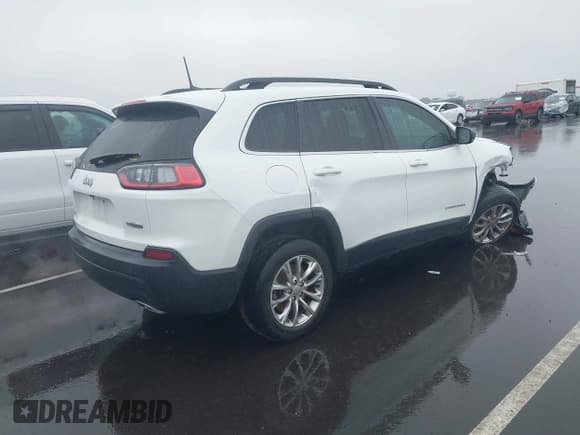 ✅ 2022 Jeep Cherokee Latitude Lux • VIN: 1C4PJLMX9ND513770 • Lot: 43559388. Listed on IAAI with 53,236 mi. Free auction sales archive from the USA and detailed vehicle history report at DreamBid. Image 4.