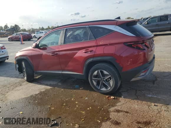 2025 Hyundai Tucson SEL с VIN 5NMJBCDE9SH467507, выставлен на аукционе Copart как лот 90931055 с пробегом 32 456 миль миль и Чистый • Clean title. История ставок и продаж доступна на DreamBid. Изображение 2.