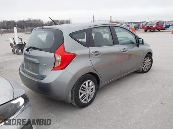 ✅ 2014 Nissan Note S • VIN: 3N1CE2CP1EL428904 • Lot: 43921355. Listed on IAAI with 214,032 mi. Free auction sales archive from the USA and detailed vehicle history report at DreamBid. Image 4.