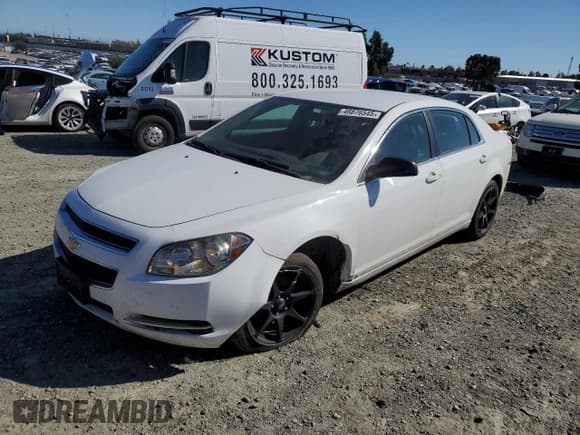 ✅ 2009 Chevrolet Malibu 1FL • VIN: 1G1ZG57K994270107 • Lot: 46876545. Listed on Copart with 165,295 mi. Free auction sales archive from the USA and detailed vehicle history report at DreamBid. Image 1.