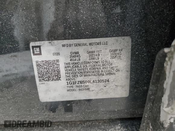 ✅ 2020 Chevrolet Bolt EV Premier • VIN: 1G1FZ6S09L4130574 • Lot: 47188845. Wystawiony na Copart z przebiegiem 49 230 mil. Bezpłatny archiwum sprzedaży aukcyjnych z USA i szczegółowy raport historii pojazdu na DreamBid. Zdjęcie 12.