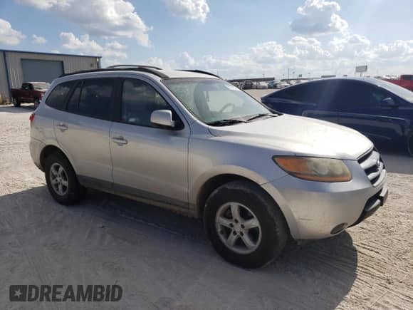 2008 Hyundai Santa Fe GLS with VIN 5NMSG73D78H191505, listed as a Copart auction lot 60567344 with 134,365 mi miles and Clean title. Bid and sale history available at DreamBid. Image 4.