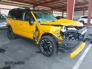✅ 2023 Ford Bronco Sport Outer Banks • VIN: 3FMCR9C6XPRD21346 • Lot: 43449168. Listed on IAAI with 32,711 mi. Free auction sales archive from the USA and detailed vehicle history report at DreamBid. Image 1.