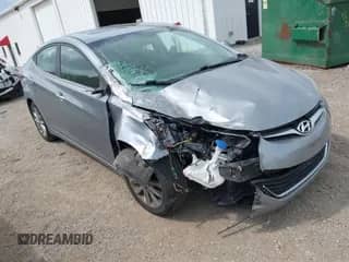 2015 Hyundai Elantra Limited z VIN 5NPDH4AE3FH597460, wystawiony jako IAAI lot #42816860 z przebiegiem 102 964 mil mil oraz . Historia ofert i sprzedaży dostępna na DreamBid. Obrazek 1.