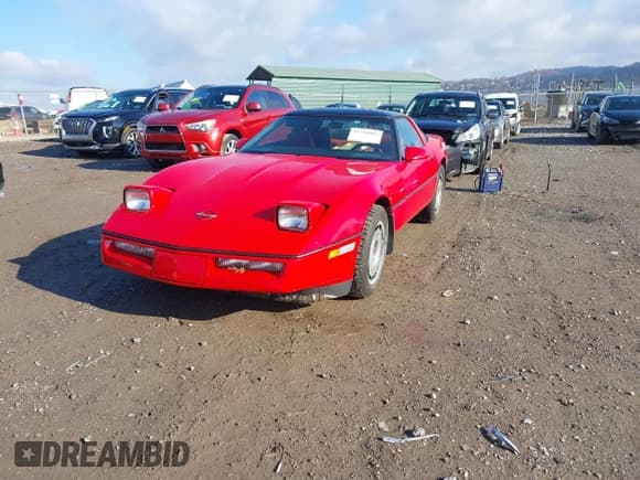 ✅ 1985 Chevrolet Corvette • VIN: 1G1YY0782F5138599 • Lot: 43718903. Listed on IAAI with Not provided. Free auction sales archive from the USA and detailed vehicle history report at DreamBid. Image 2.