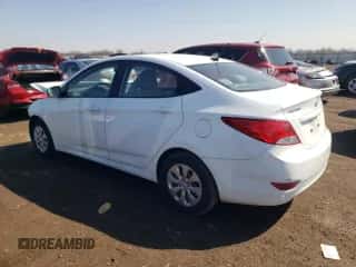 2016 Hyundai Accent SE with VIN KMHCT4AE5GU092212, listed as a Copart auction lot 47585043 with 107,589 mi miles and . Bid and sale history available at DreamBid. Image 2.