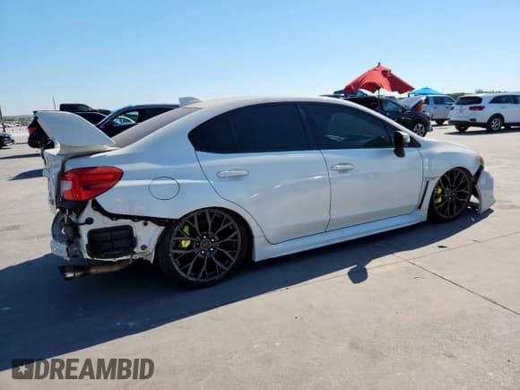 ✅ 2018 Subaru WRX STI Limited • VIN: JF1VA2W60J9804473 • Lot: 86443535. Listed on Copart with 99,050 mi. Free auction sales archive from the USA and detailed vehicle history report at DreamBid. Image 3.