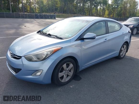 ✅ 2012 Hyundai Elantra GLS • VIN: KMHDH4AE2CU469322 • Lot: 43219324. Listed on IAAI with 112,501 mi. Free auction sales archive from the USA and detailed vehicle history report at DreamBid. Image 2.