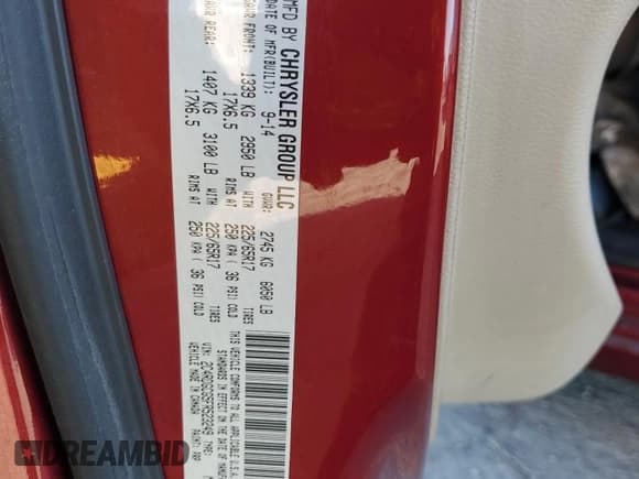 ✅ 2015 Dodge Grand Caravan SXT • VIN: 2C4RDGCG5FR523249 • Lot: 91376065. Wystawiony na Copart z przebiegiem Nie podano. Bezpłatny archiwum sprzedaży aukcyjnych z USA i szczegółowy raport historii pojazdu na DreamBid. Zdjęcie 14.