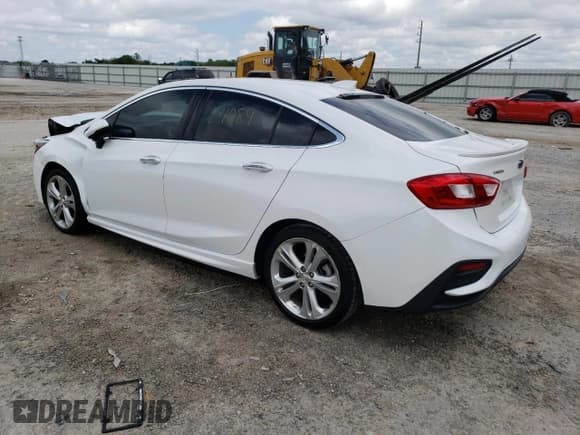 ✅ 2017 Chevrolet Cruze Premier • VIN: 1G1BF5SMXH7196917 • Lot: 46760013. Listed on Copart with 69,089 mi. Free auction sales archive from the USA and detailed vehicle history report at DreamBid. Image 2.