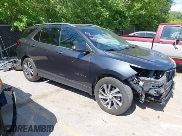 2022 Chevrolet Equinox Premier с VIN 3GNAXNEV9NS188560, выставлен на аукционе IAAI как лот 42660367 с пробегом 84 179 миль миль и . История ставок и продаж доступна на DreamBid. Изображение 1.