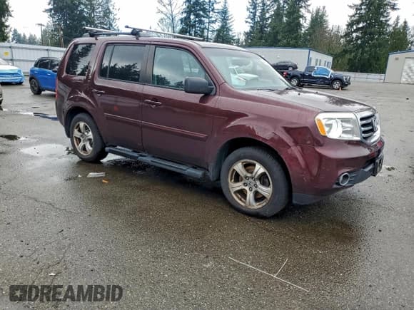 ✅ 2013 Honda Pilot EX-L • VIN: 5FNYF4H50DB078228 • Lot: 94917305. Listed on Copart with 241,926 mi. Free auction sales archive from the USA and detailed vehicle history report at DreamBid. Image 4.