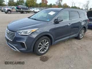 2017 Hyundai Santa Fe SE z VIN KM8SMDHF5HU174837, wystawiony jako IAAI lot #43557792 z przebiegiem 154 702 mil mil oraz . Historia ofert i sprzedaży dostępna na DreamBid. Obrazek 2.