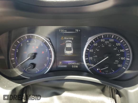 ✅ 2017 Infiniti Q60 Premium • VIN: JN1EV7EKXHM360345 • Lot: 57509495. Wystawiony na Copart z przebiegiem 64 940 mil. Bezpłatny archiwum sprzedaży aukcyjnych z USA i szczegółowy raport historii pojazdu na DreamBid. Zdjęcie 9.