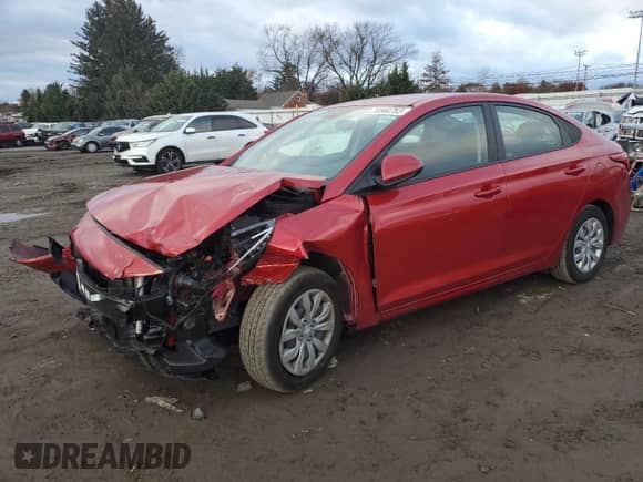 2022 Hyundai Accent SEL with VIN 3KPC24A69NE158966, listed as a Copart auction lot 76944753 with 45,470 mi miles and . Bid and sale history available at DreamBid. Image 1.