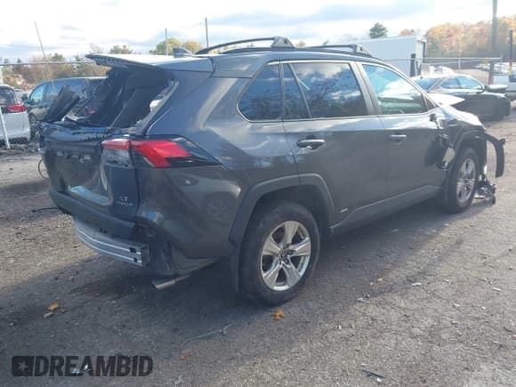 ✅ 2020 Toyota RAV4 Hybrid LE • VIN: 2T3MWRFV9LW072399 • Лот: 43537067. Опубликован ранее на IAAI с пробегом 208 431 миль. Бесплатный доступ к архиву аукционных продаж из США и подробный отчёт об истории автомобиля на DreamBid. Изображение 4.